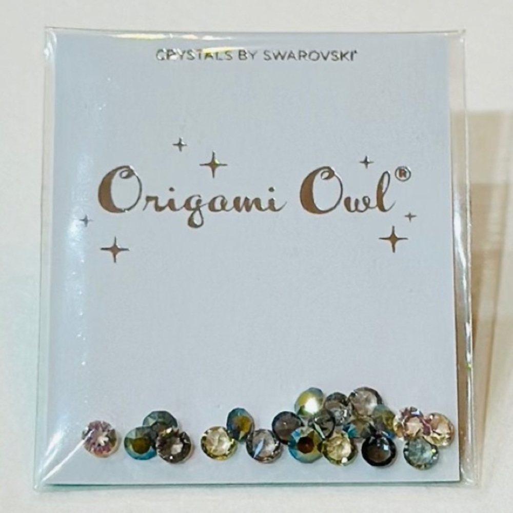 Origami Owl Stardust Swarovski Crystal Accents